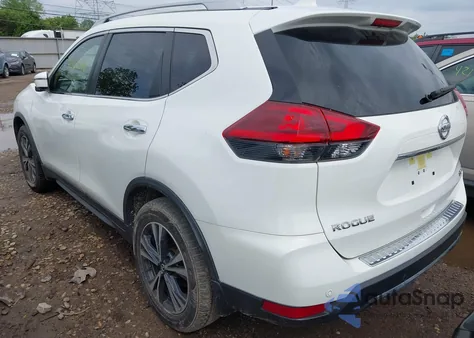 2019 Nissan Rogue Sv из США, поврежденный, VIN JN8AT2MV4KW380591